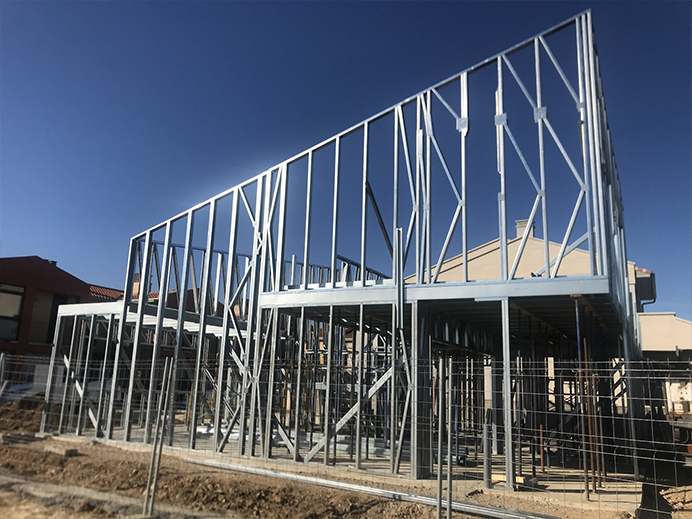 Proyecto Steel Framing Casa Huesca 2